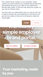 Mobile Screenshot of papirflyemployerbrand.com
